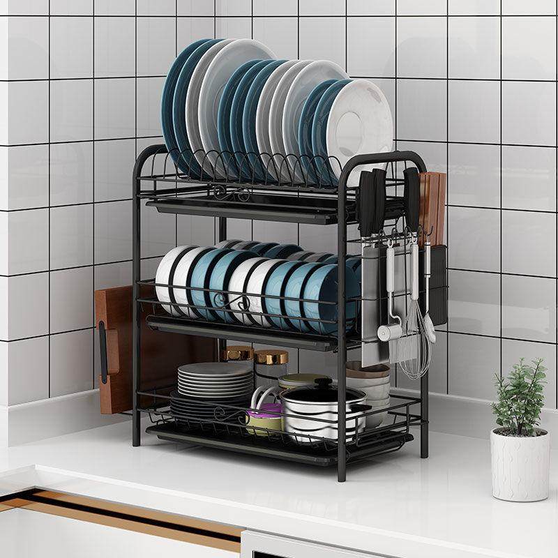 厨房置物架碗碟收纳架沥水架家用放碗筷盘子餐具多功能双层晾碗柜,厨房/烹饪用具,碗架,淘宝优惠券,粉丝福利购,淘宝优惠卷