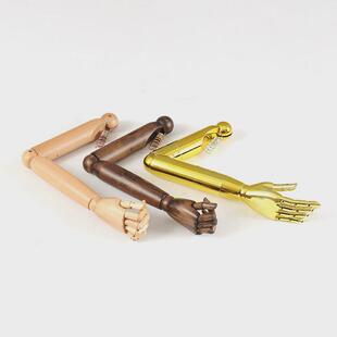 服装店模特道具手臂配件男模特女模儿童实木塑料活动手臂