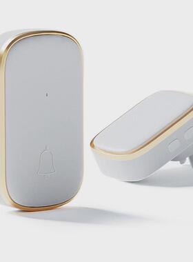 c836智能无线门铃老人一拖二家用门铃定制呼叫器音乐无线门铃贴牌