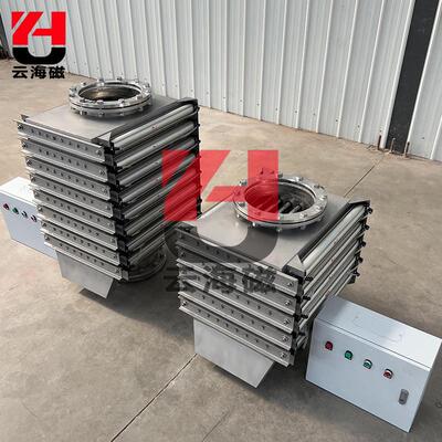 cbx管道自卸式磁选器永磁浆料除铁器304不锈钢除铁器液体除铁器