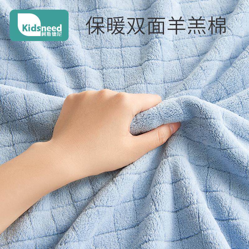 儿童浴巾带帽斗篷浴袍可穿式吸水不掉毛宝宝新生浴巾a类夏季