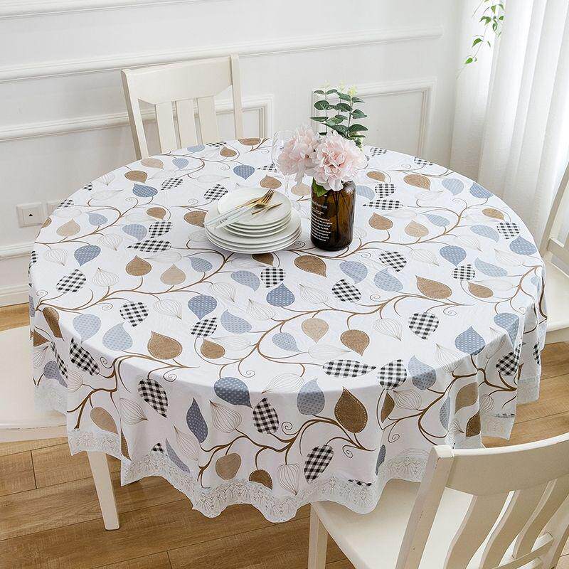 圆桌面防水防油免洗大圆桌大圆桌面桌布加厚防烫非一次性