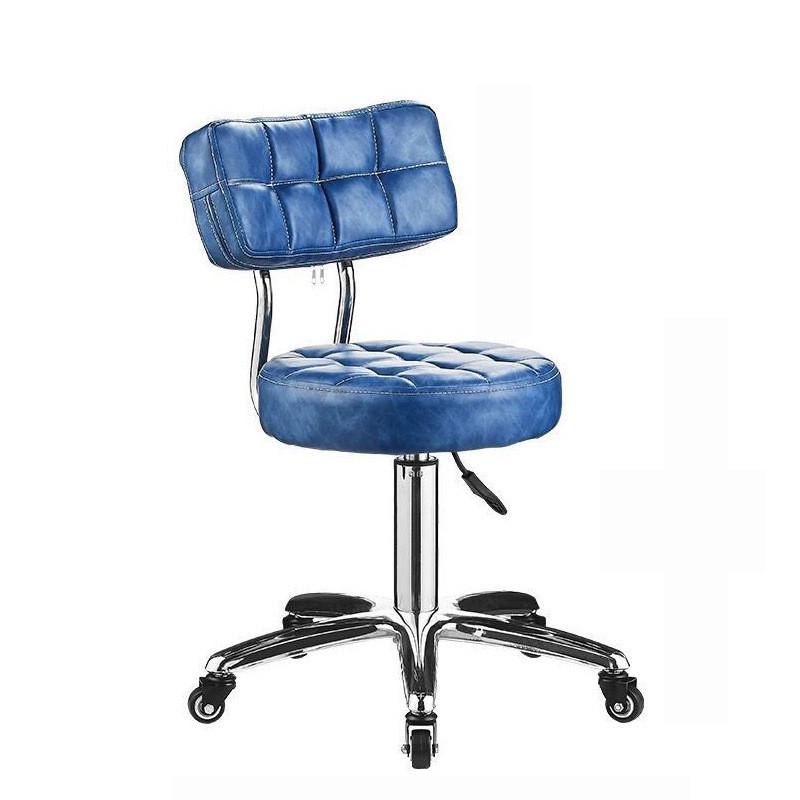 美容美发凳子理发座椅发廊移动滑轮旋转升降大工凳圆吧台酒吧专用
