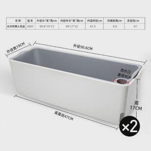 塑料挂墙长方形壁挂式 种菜家庭阳台懒人花盆自动吸水新款
