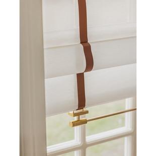 a6l百叶窗吊杆折叠罗马帘升降遮光窗帘遮阳卷帘电动窗帘酒店客厅