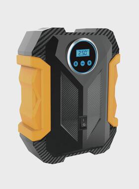 carsun款便携汽车轮胎充气泵指针车载应急灯打气泵车载充气泵定制