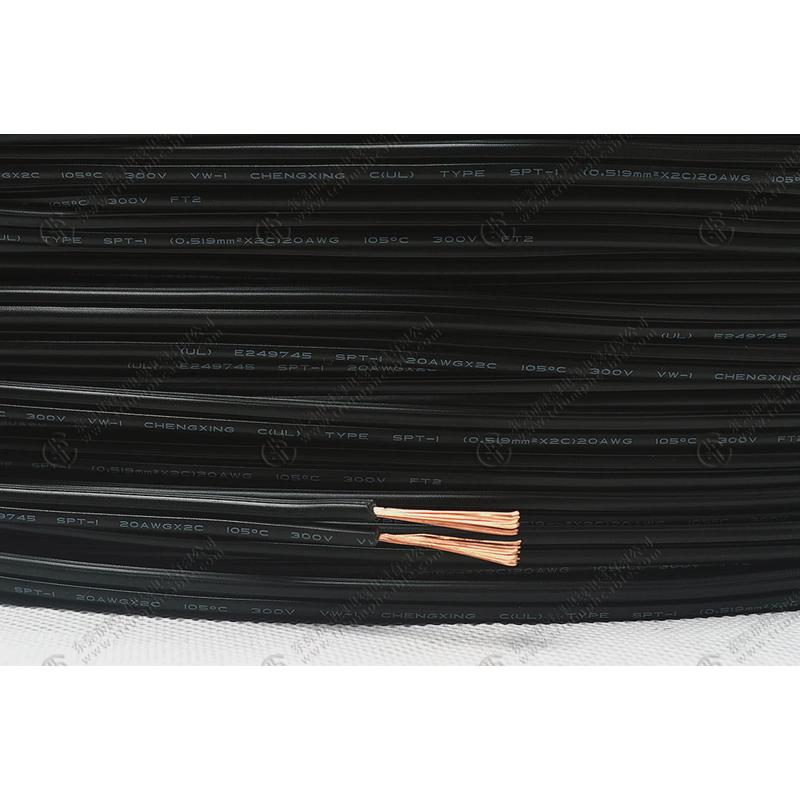 热销胜牌spt-2-18A双并线41/0.16AS+105℃OD：3.5*7.0扁平裸铜美