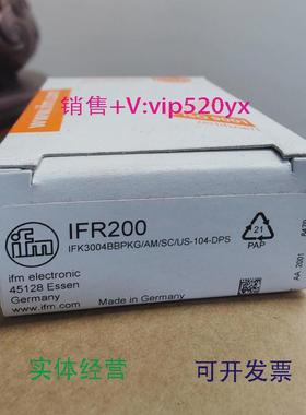 现货供应IFMIFR200IFT206IFT208IFT216全新易福门现货