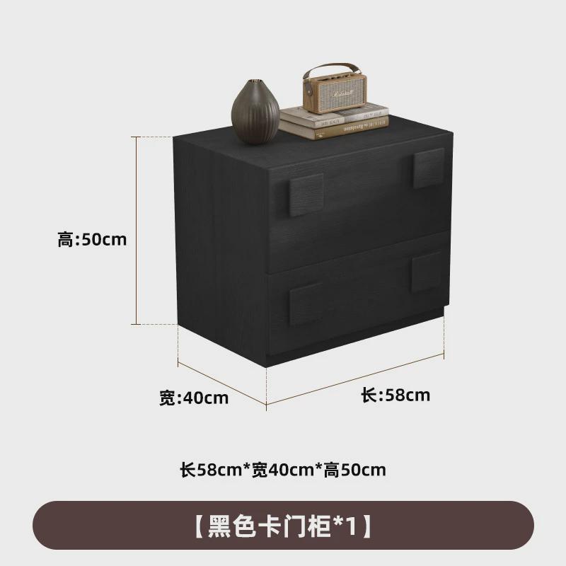 实木复中古客厅靠墙置物柜法式餐边柜小立柜斗柜卡门柜组合储物柜