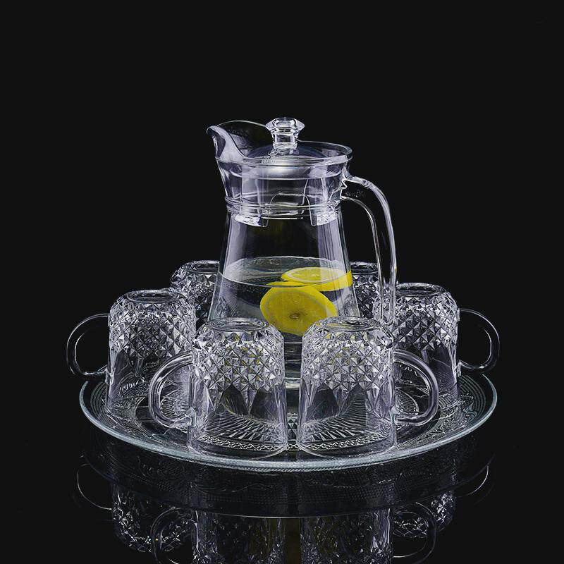 茶具玻璃家用套装耐热凉水杯冷水杯子茶具客厅项水具默认成套新品