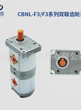 cbnl-f3/f3矩形法兰双联齿轮泵柴油发动机/拖拉机/配套叉车