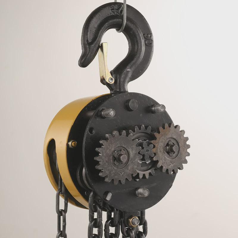 圆形手拉葫芦一吨三角圆形3m9米起重倒链手动hsz吊葫芦手拉葫芦