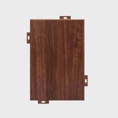 氟碳木纹铝单板幕墙外墙冲孔铝板室内外装 饰吊顶铝单板门头造型