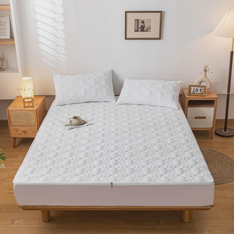 新款六面全包拉链床笠罩席梦思床垫保护套罩乳胶床罩床套防滑加厚