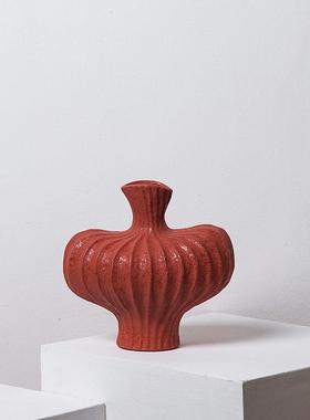 茶黑白侘寂风摆件高级感艺术装饰品围屋民宿素雅陶艺复古空间摆设