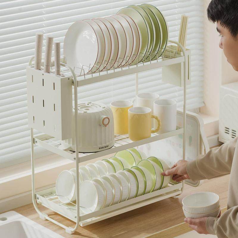 厨房碗架沥水架置物架新款台面家用放碗盘碗筷碗碟收纳架,畜牧/养殖物资,特种养殖设备,淘宝优惠券,粉丝福利购,淘宝优惠卷