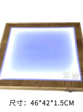 42*46优质夜间野外训练作业图板炮兵木质制式图板地形野外作业板