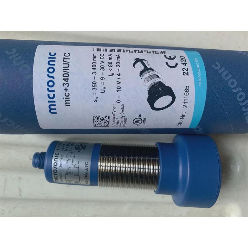 议价microsonic MIC-340/IU/M传感器microsonic CRM+35/DD/TC/E传