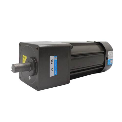 瓦调速电机750w变频三相220v380v小型立式无极低转速齿轮减速马达
