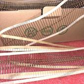 碳膜电阻1 4w0.25w22k22千欧5%四色环阻插电直5000只