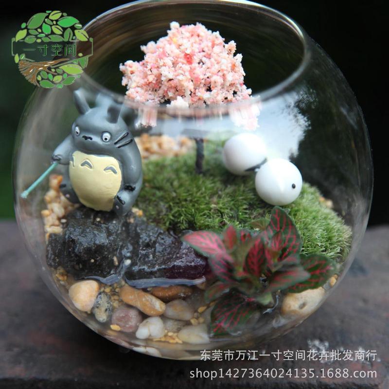 苔藓垂钓 休闲微景观 diy创意礼品微景观套装 摆件