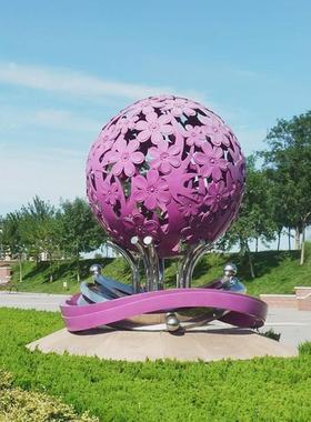 定制金属校园雕塑户外大型广场园林景观异形铁艺雕塑不锈钢雕塑