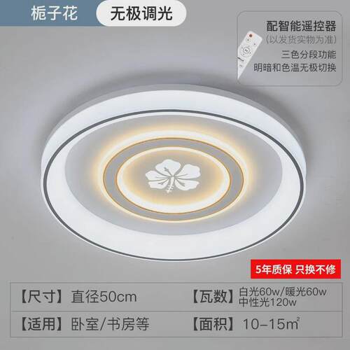 卧室灯吸顶灯现代简约房间灯具2024年新款主卧儿童灯中山爆款网红