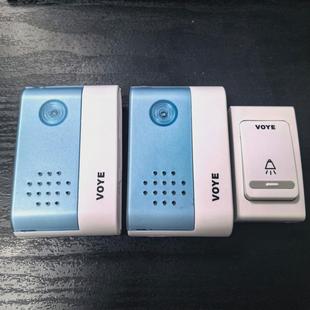 一拖二无线遥控门铃家用38门铃音乐音量可选首迎宾器v004b2