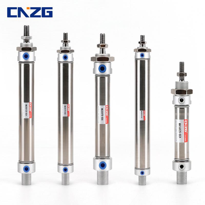 气缸定制亚德客型mal1620253240铝合金迷你加工小型气动