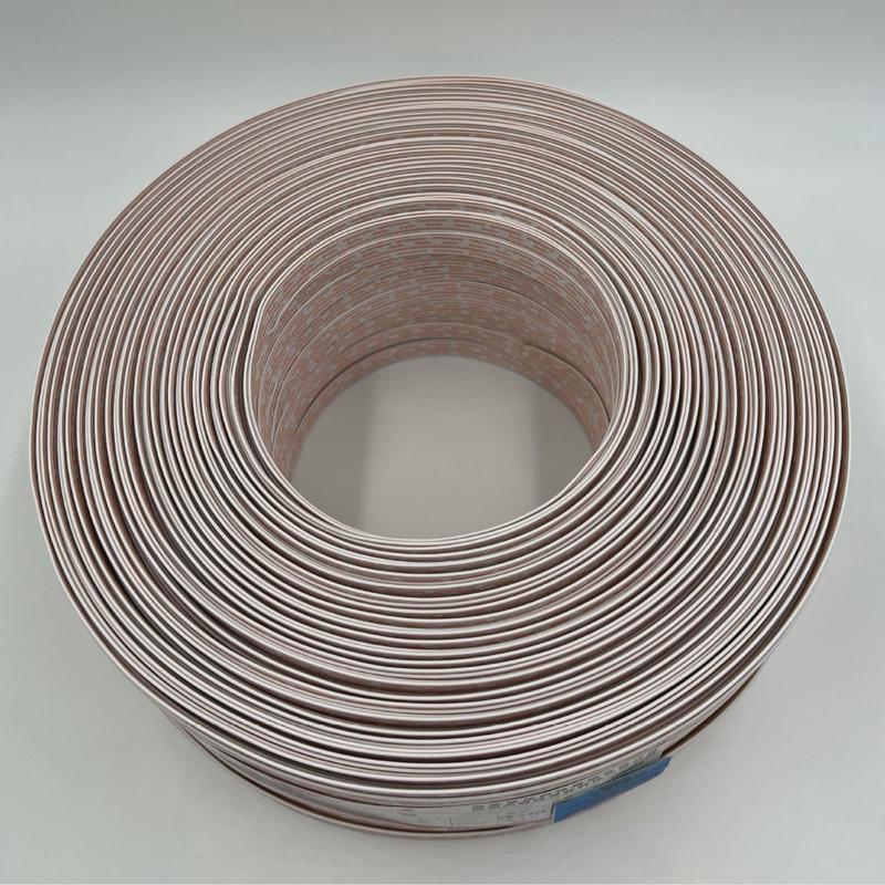 顺佳ul20080-28awg直供软排线=7/0.127ts--8p橙白排厂家特