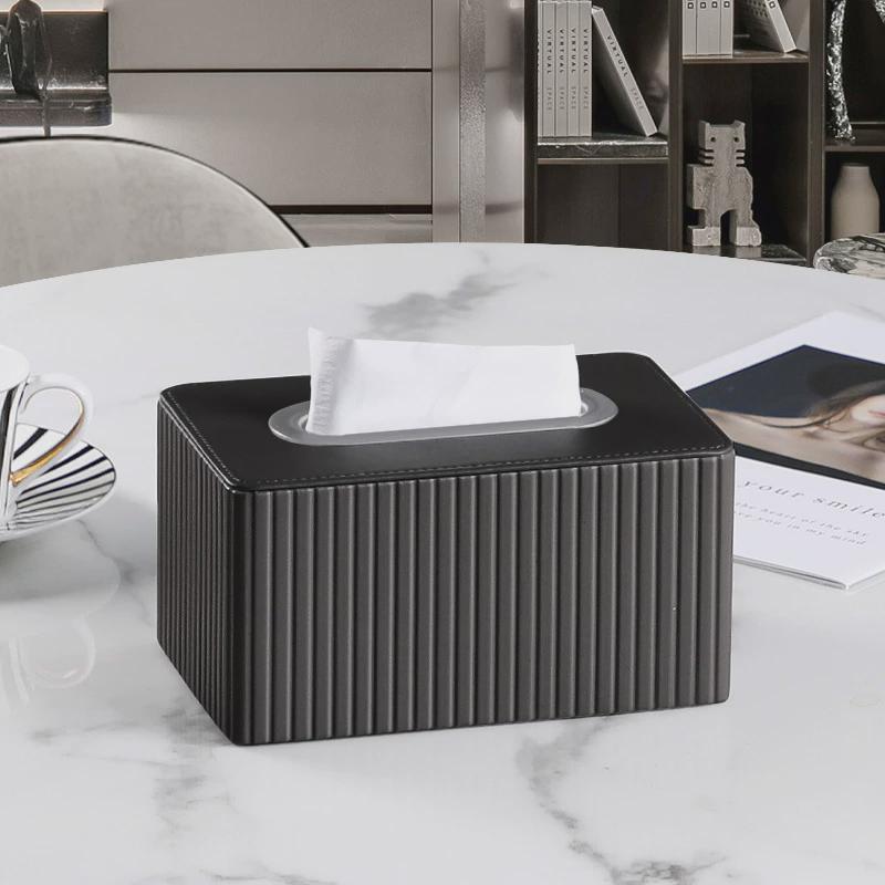抽纸盒家用客厅创意高级设计感餐桌纸抽盒高档轻奢金属新款纸巾盒