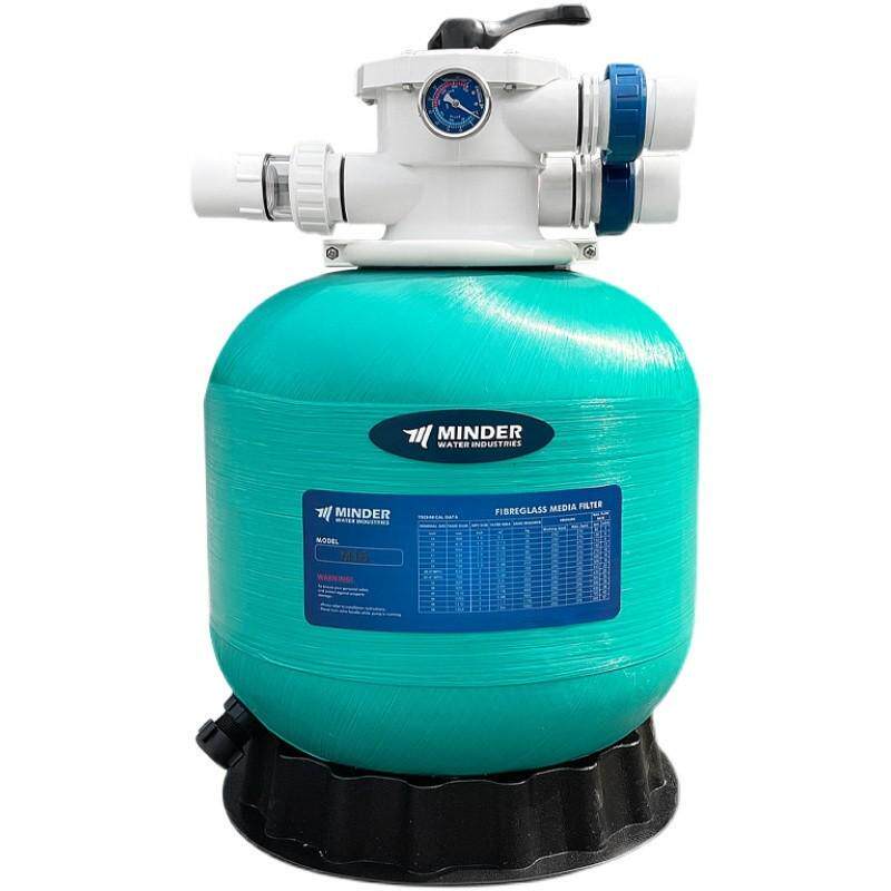 游泳池缸砂过滤器水族馆精密沙缸钢过滤器顶出循环水处理设备