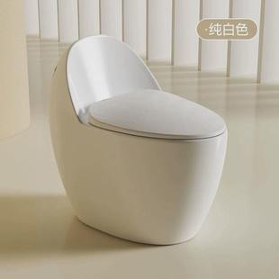 蛋形防成人超漩虹吸大口径坐便节水防臭静音冻裂厂家 马桶家用新款