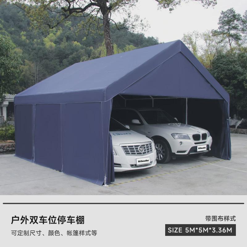 遮阳棚夜市家用雨棚户外防雨庭院帐篷摆摊用简易钢管棚四角伞帐篷