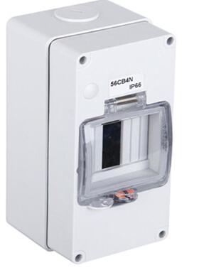 56cb4n防水照明配电箱断路器开关盒澳标配电箱4回路塑料户外