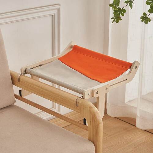 木质猫床可挂可放窗户阳台猫挂床悬挂猫窝床边猫床四季可用猫吊床