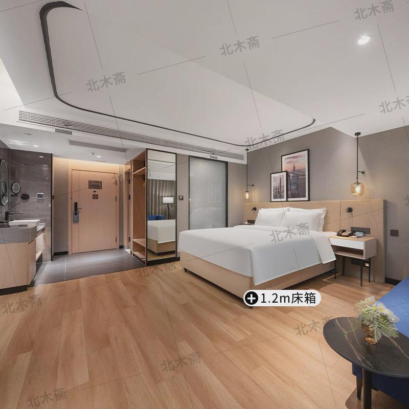 丽怡酒店轻奢间全套定制标简约风宾馆床商务酒店家具翻新改造设计