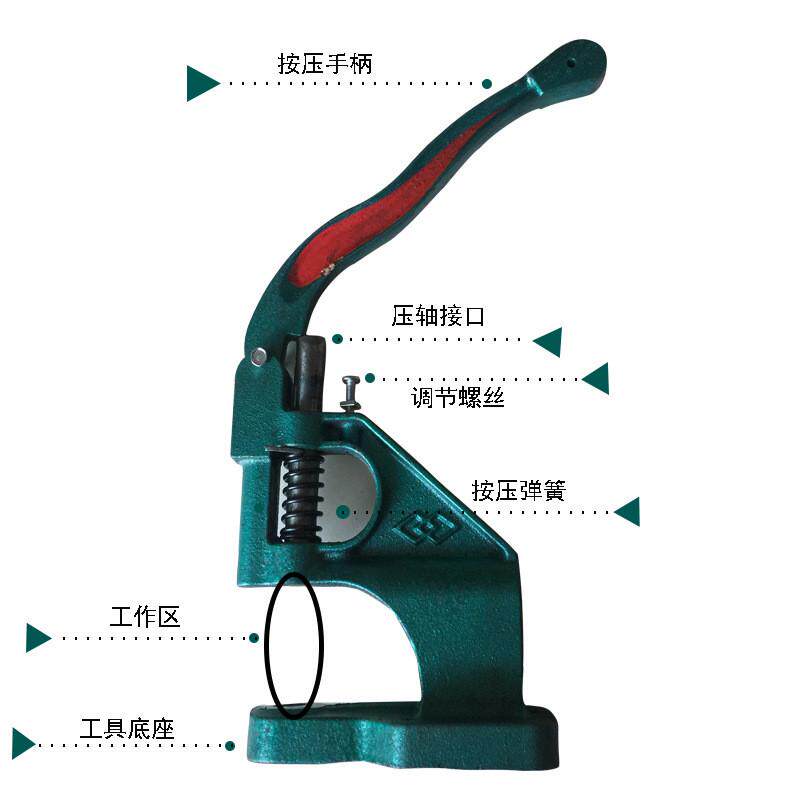 气眼手压机器手动纽扣打扣四合扣机铆钉五爪扣工字扣安装工具现货