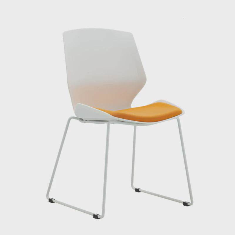 简约现代升降旋转塑料办公椅会议椅高脚椅弓形电脑椅餐吧椅会客椅