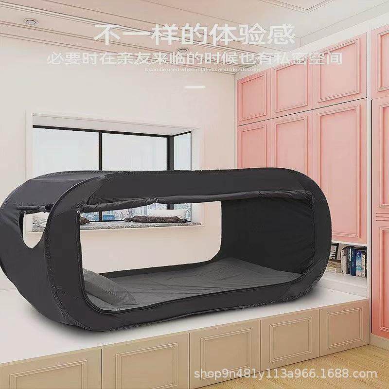 夏季蚊帐帐篷双层纱网防水布全封闭双开门防蚊虫拉锁帐篷蚊帐