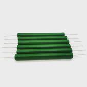 ri8025w50k100k1m100m圆柱形玻璃釉电阻带电阻器厚膜引线