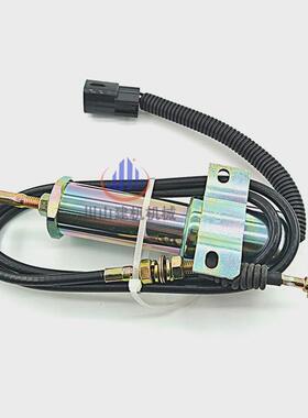 热销熄火开关DH220-5R210-5挖掘机配件11N6-666030熄火电磁阀开关