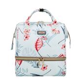 diaperbag妈咪包手提双肩便当包背奶包保温午餐包干湿分离防水