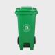 户外加厚四色商用大号240l脚踏式 塑料垃圾桶分类大容量环卫垃圾箱