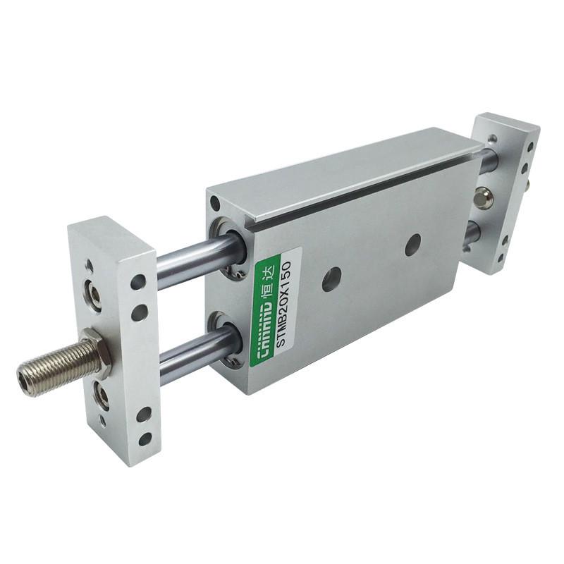 双杆滑台滑台亚德客型气缸气缸stmb16*25*50*75*100*125*150*200