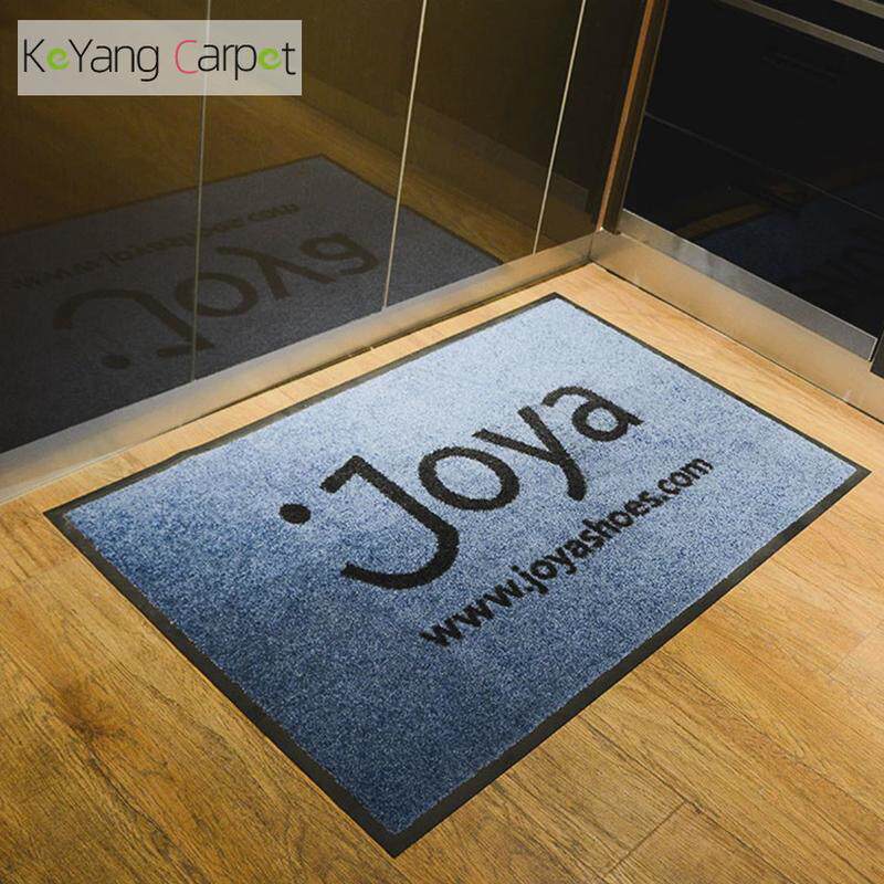 科洋尼龙印花橡胶地毯酒店广告办公室电梯商场地垫logodoormat