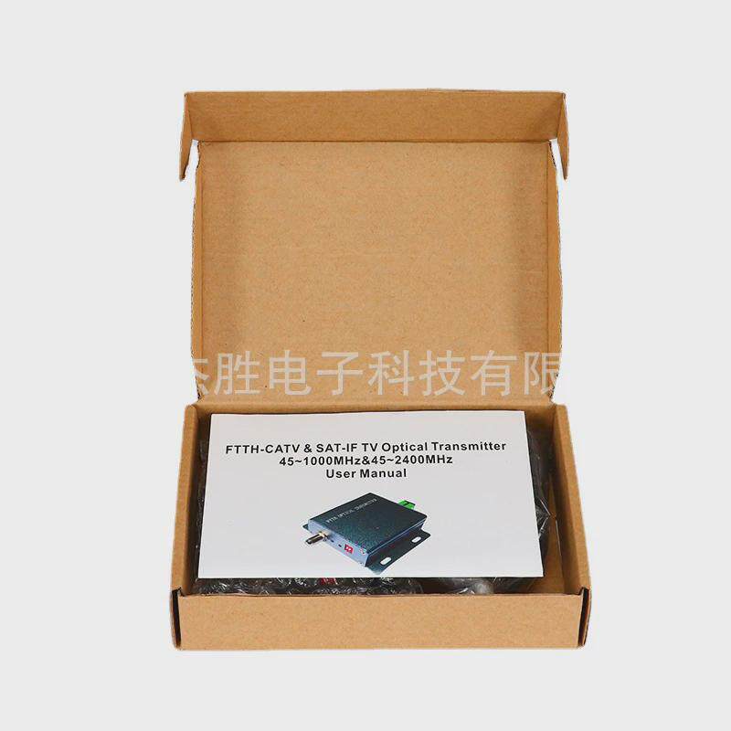 杰胜tx-115-10mw光有线电视发射机catv光纤网桥光发射机1550nm