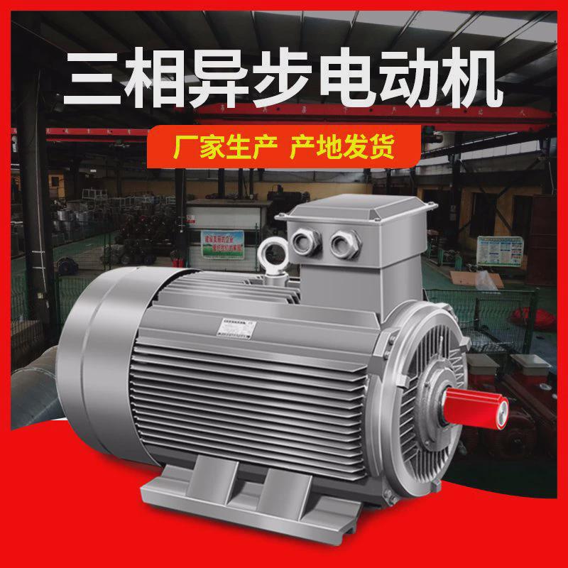 现货供应山东电机ye3-355l2-8电动机异步立式三相200kw低噪音
