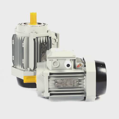 4极MS三相异步铝壳电动机0.55kw-15kw方筒铝壳电机380立卧式电机
