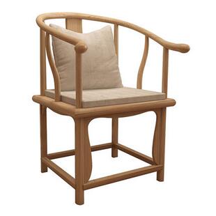 新中式客厅泡茶桌椅组合仿古全实木大板桌会客室办公洽谈茶台